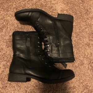 Black Combat Boots
